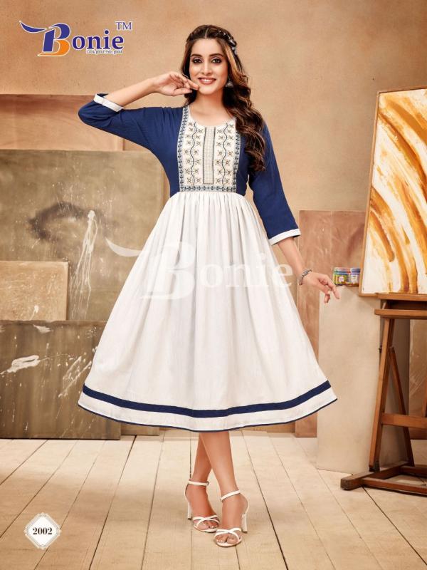 Bonie Khushi Vol 2 Fancy Anarkali Kurti Collection